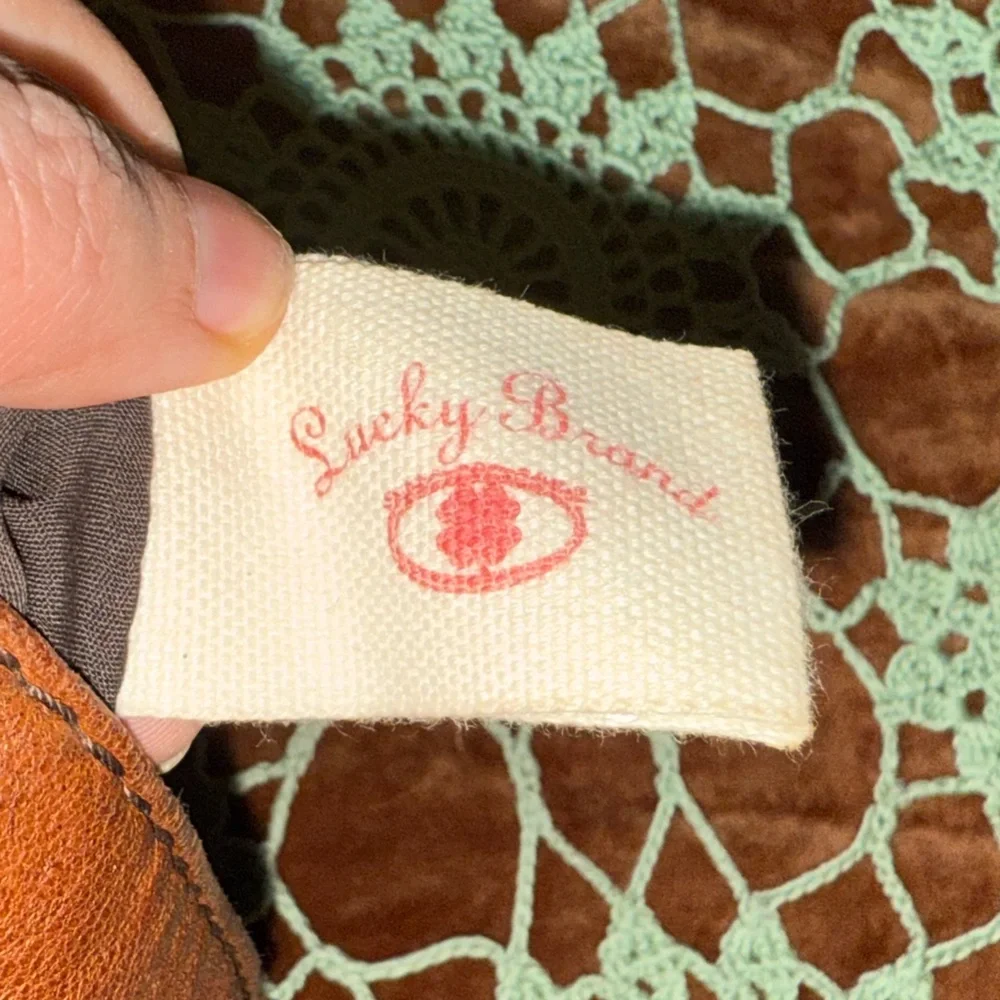 🍀 Lucky Brand Adjustable Leather Crossbody Bag - Picture 10 of 11